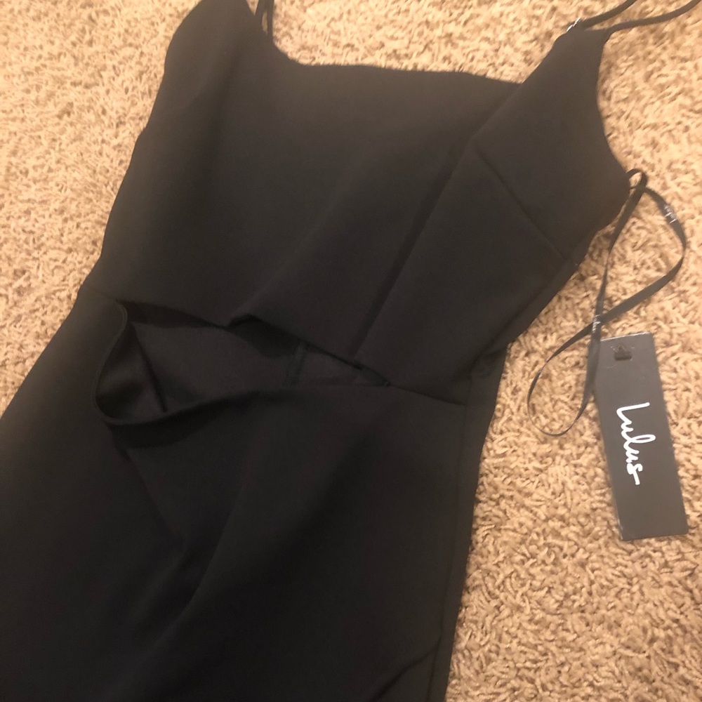 Lulu’s Black bodycon dress NWT! - Picture 2 of 2